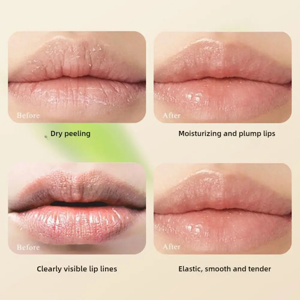 Seven Seeds Lip Mask Moisturizing Nourish Repair Fade Lip Lines Anti-cracking Remove Dead Skin Improve Dullness Lip Care Mask  ﻿