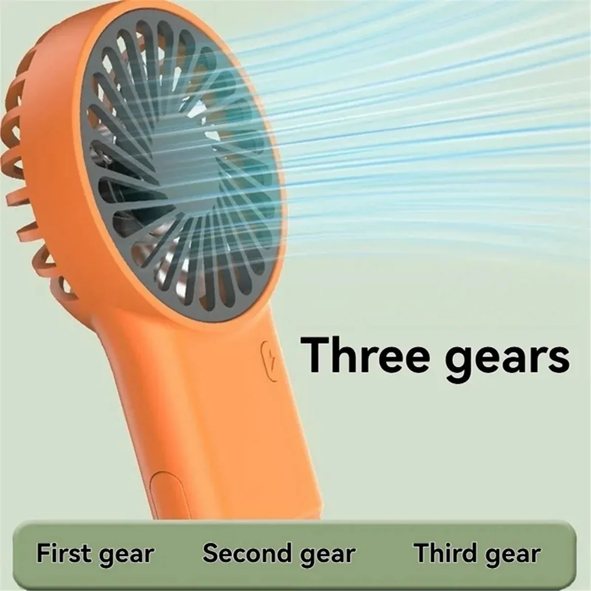 FZFZ 접이식 휴대용 팬 휴대용 미니 팬 데스크탑 USB 충전 미니 팬 등산 야외 홈 오피스 C에 적합