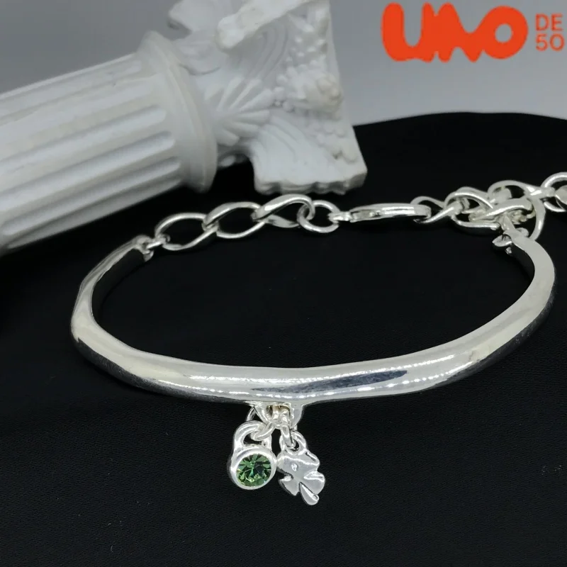 

2025 Best Selling Exquisite High Quality UNO DE 50 Fashion Classic 925 Bracelet Jewelry Daily Collocation Holiday Romantic Gifts
