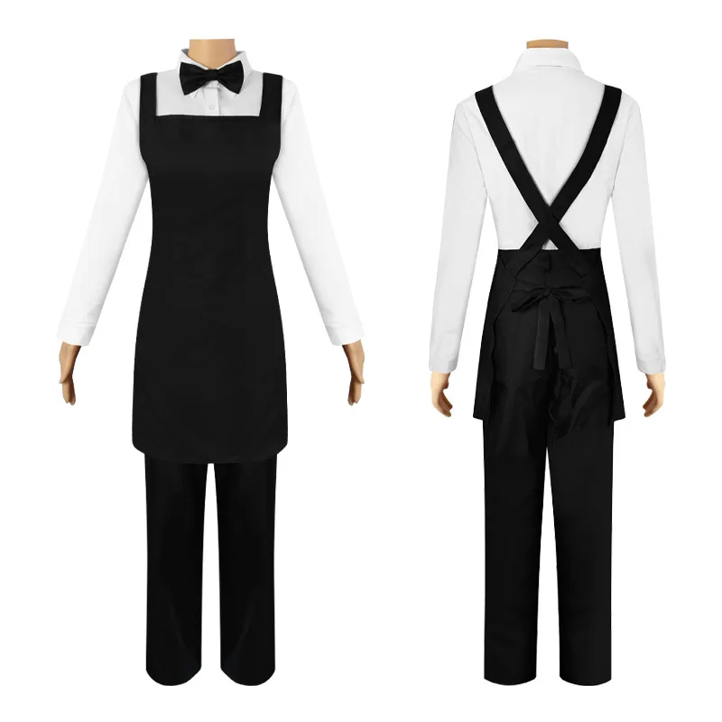 Costume de Cosplay Anime Higashiyama Kobeni pour Homme et Femme, Tronçonneuse, Barboteuses Noires, SAFHunter, Tenues d'Halloween et de Noël