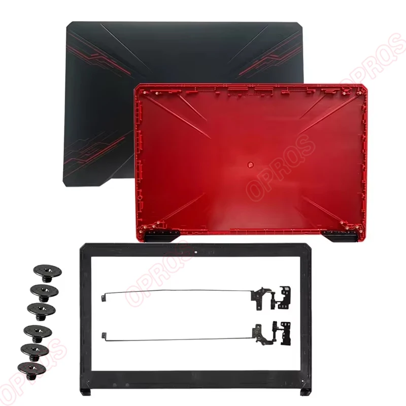NEW Plastic Case For Asus  FX504 FX504G FX504GD FX504GE FX80 FX80G FX80GD LCD Back CoverFront Bezel/Hinges