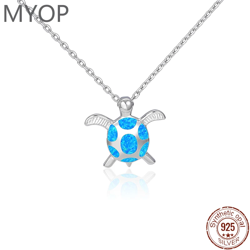 MYOP Urban Psychological Comfort Jewelry Should Be Repaired Both Inside And Out 2023 Jewelry 925 Sterling Silver Opal Pendant