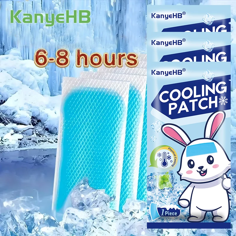 

3Pcs Cooling Patches for Fever Discomfort & Pain Relief Cooling Relief Fever Reducer For Baby Kids Adults Cooling Sticker A2178