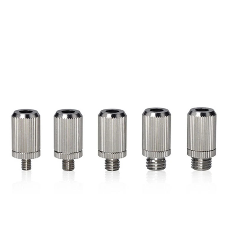 10pcs Nickel Plated Brass Luer Lock Tracheal Fitting Connector Metal Adapter for Glue Sub Packaging Barrel