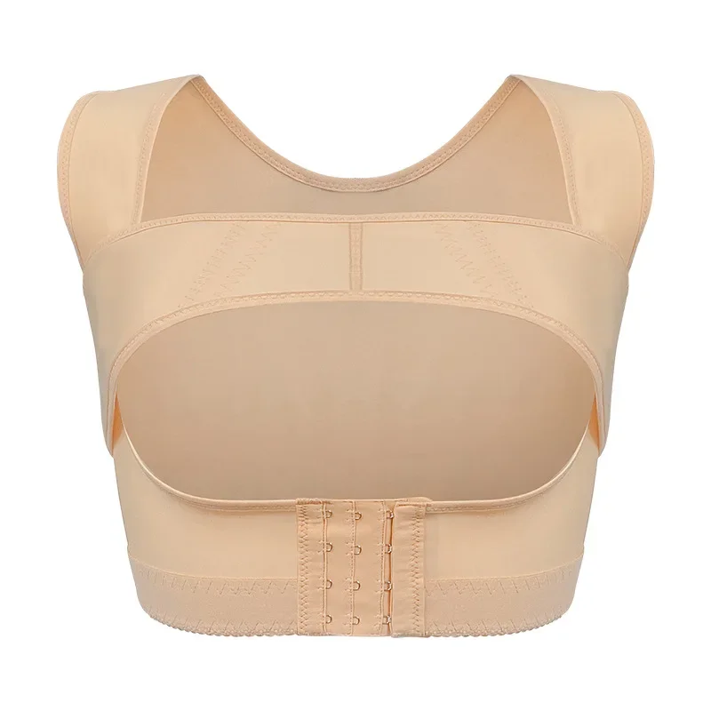 Post-surgical Breast Braces Fixation Fajas Colombiana Women Slimmer Compression Humpback Posture Corrector Tops Shapewear Bra