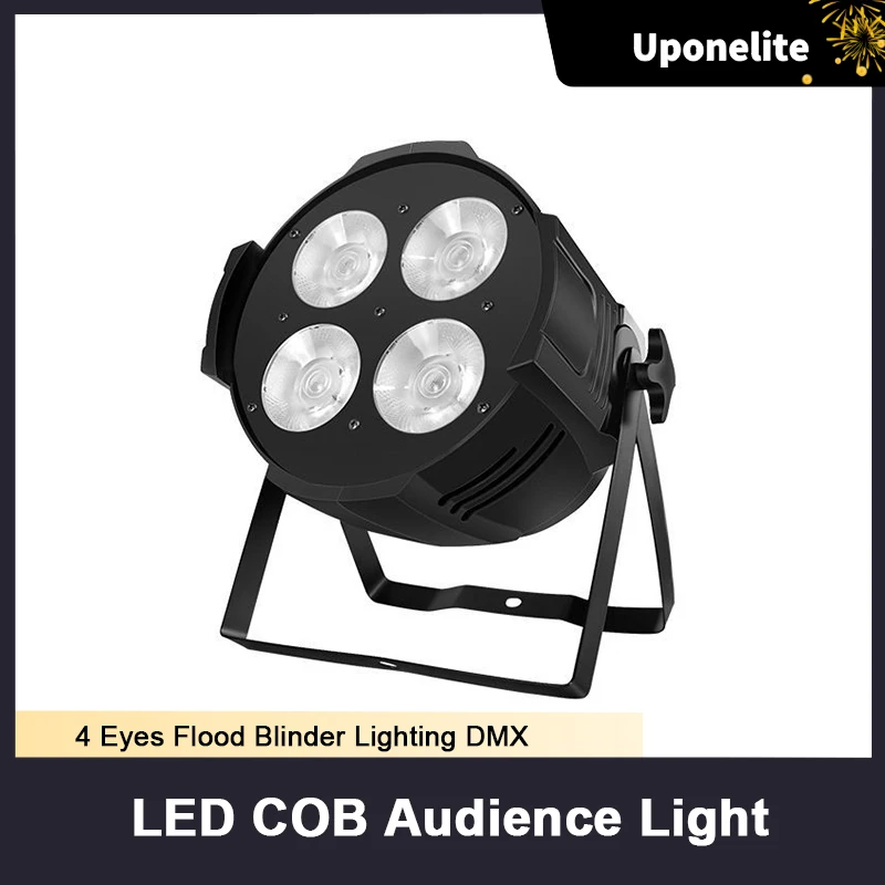 

LED COB Audience Light 4 Eyes Warm & White Stage Blind Light tage effect light event show Hotel Banquet Hall