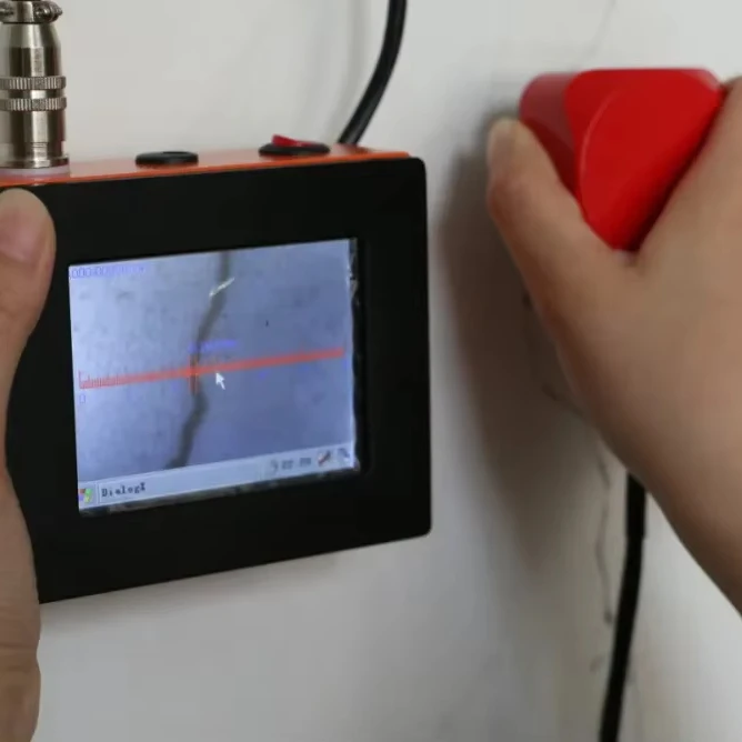 

Portable Digital Integrated Crack Detector CK102 Electronic Concrete Crack Test Equipment With 1-Year Warranty