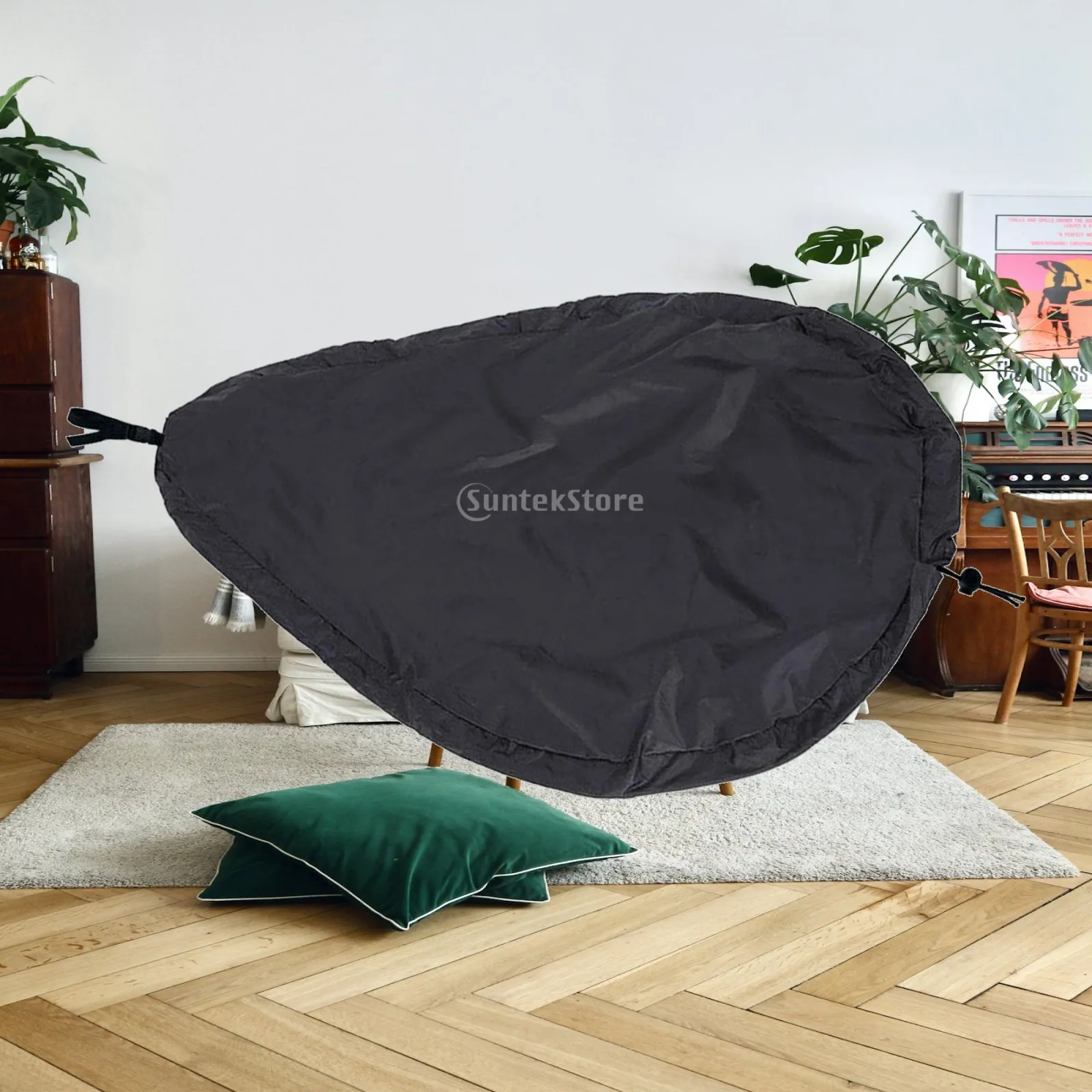 Adjustable Kayak Cockpit Cover Marine Waterproof Hatch Protector Oxford Cloth Canoe Seat Shield for Outdoor Use