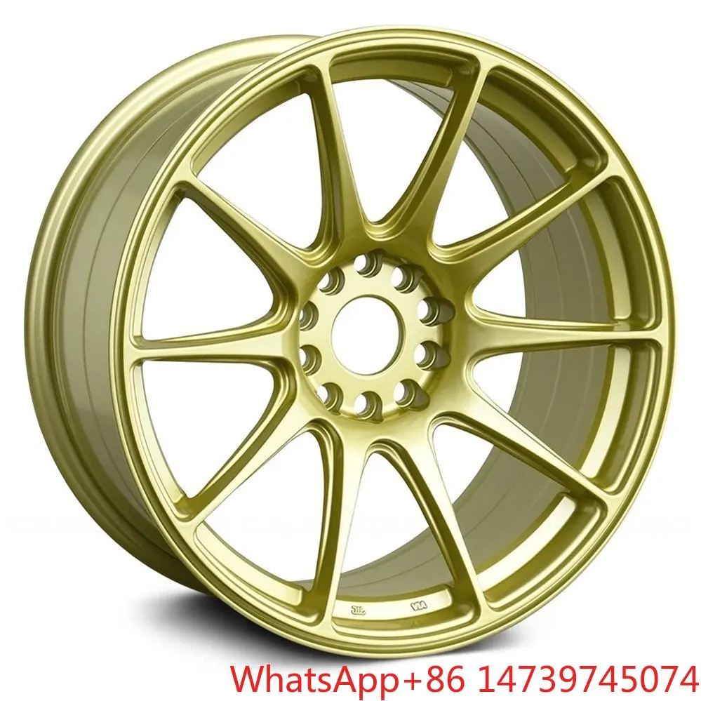 Forged Aluminum WheelsConcave Racing Casting Wheels 527 Aluminum Alloy 17x8 Passenger Car Rim With 25mm 35mm ET 5x114.3 4x100 PC
