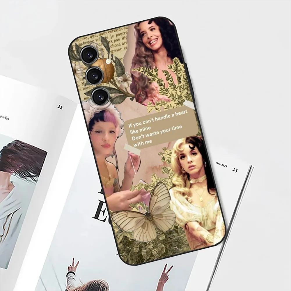 Singer M-Melanie Martinez-S Phone Case For Samsung Galaxy A13,21s,22,31,32,52,53,71,80,91 Black Soft Cover