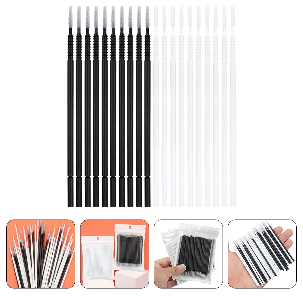 Micro-écouvillons pour Extensions de cils, 400 pièces, bâtons de nettoyage, outils de greffage de cils jetables, accessoires de maquillage de beauté pour filles