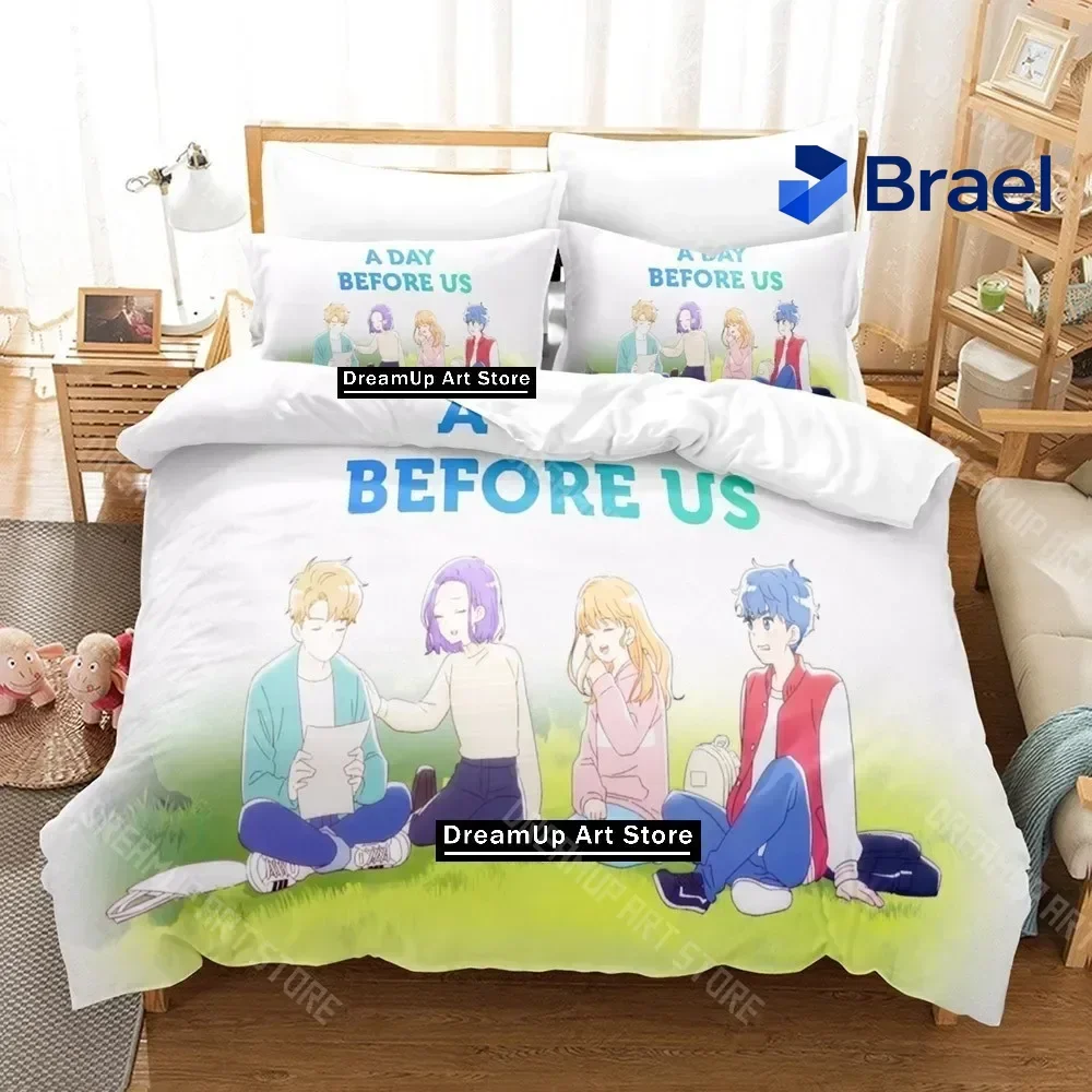 Exquisite 3D Print A Day Before Us Bedding Set Single Twin Full Queen King Size Bed Set Adult Kid Bedroom Duvetcover Sets Print