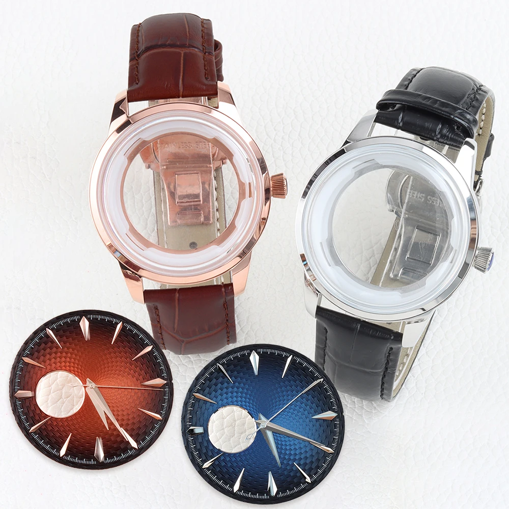 Seiko Watch Presage - Caixa de relógio com vidro curvo