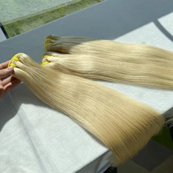 SWANEE #613 Blonde Human Hair Bundles Human Hair Bundle Straight Bundles For Women Hair Extensions Curly Hair For Salon Supply