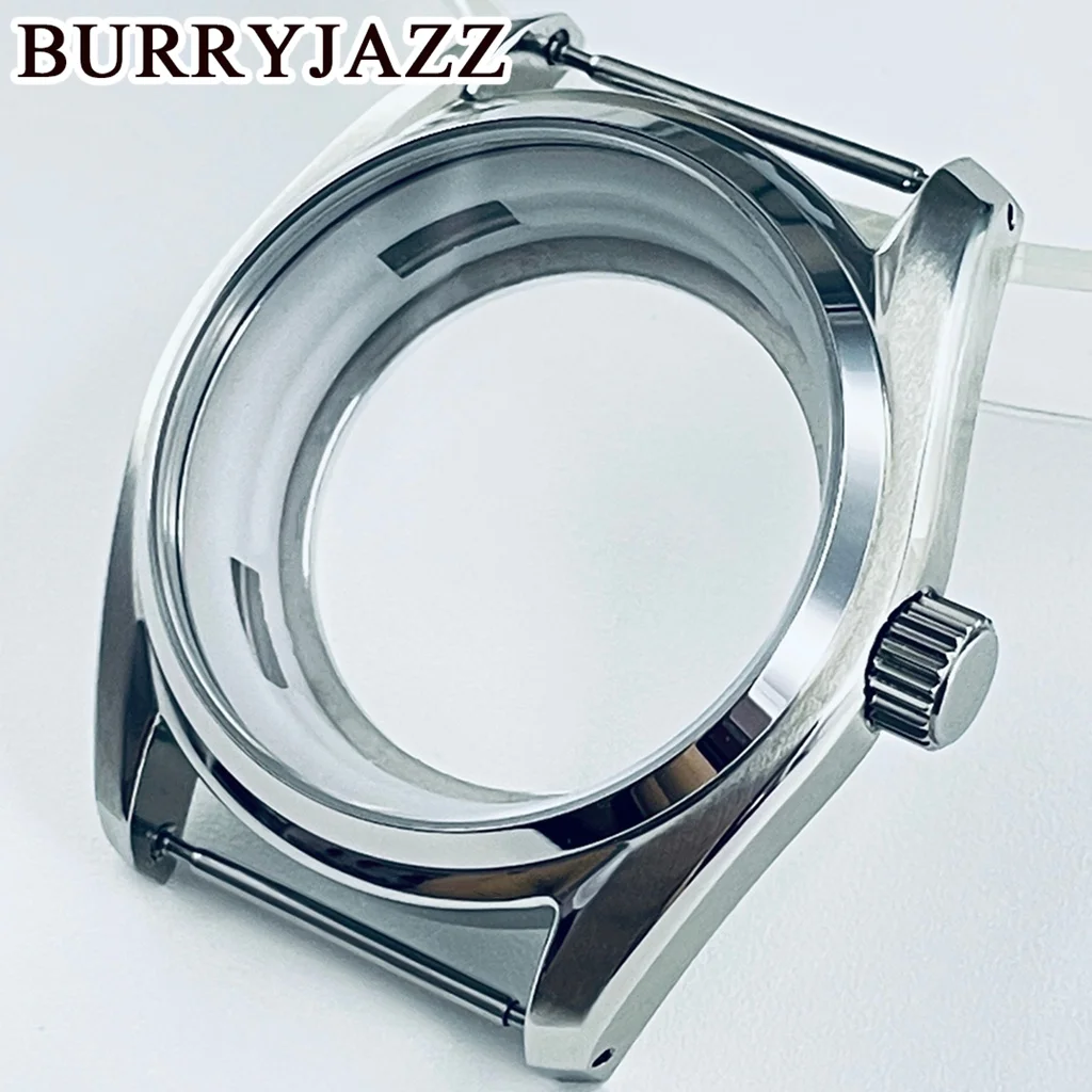 

Водонепроницаемый корпус для часов NH35 39,5 мм с сапфировым стеклом, совместимый с механизмами NH34, NH35, NH36, NH38, модифицированный корпус GS Baihualin, подходит для циферблата 33,5 мм.