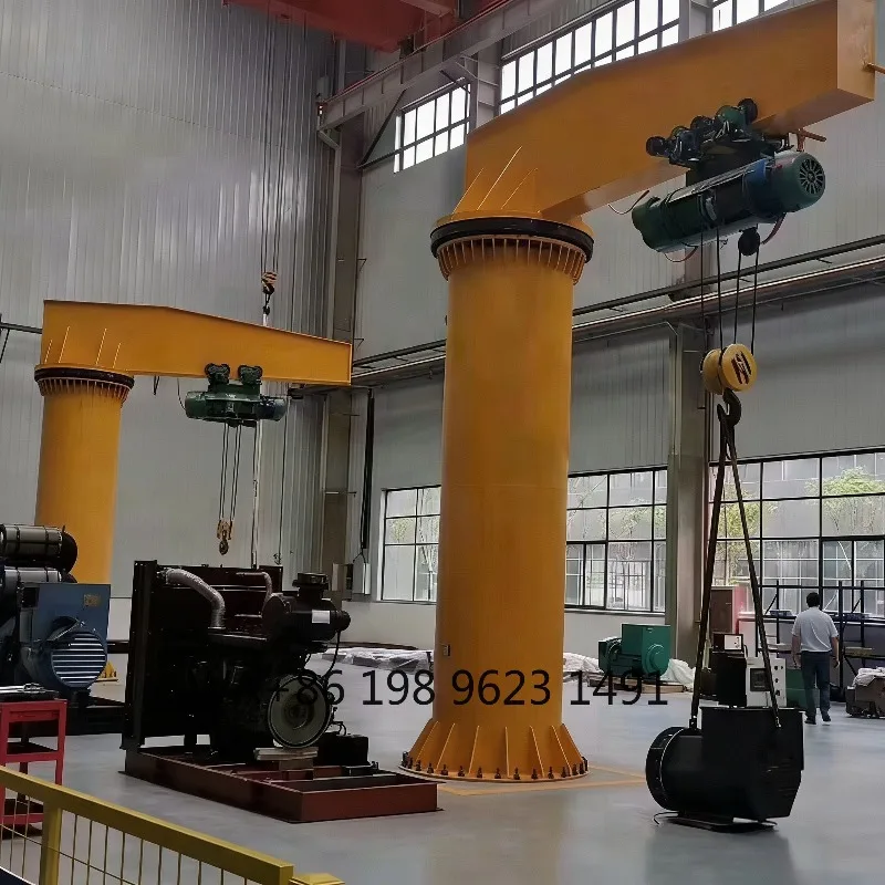 Light-duty Customizable Jib Hoist Crane Mini Lifting Equipment Workshop Construction Material Handling