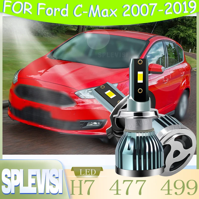 

Energy Saving High Brightness LED Headlight Low Dipped Beam Bulbs For Ford C-Max 2007 2008 2009 2010 2011 2012 2013 2014-2019
