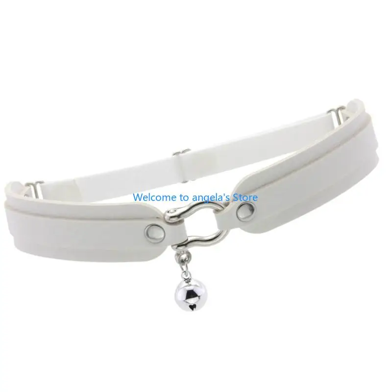 X4yc 1 par cinta-liga ajustável para coxa, meias altas, punk, gótico, anéis coxa