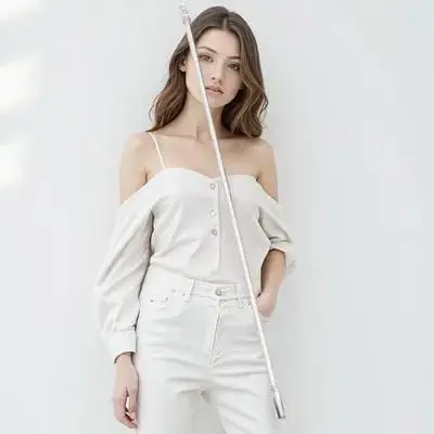 

19 Inch Clear Curtain Pull Rod For Window Shades Door Blind Stick Tilt Wand Drapery Opener Long Pvc Replacement Rod Compatible