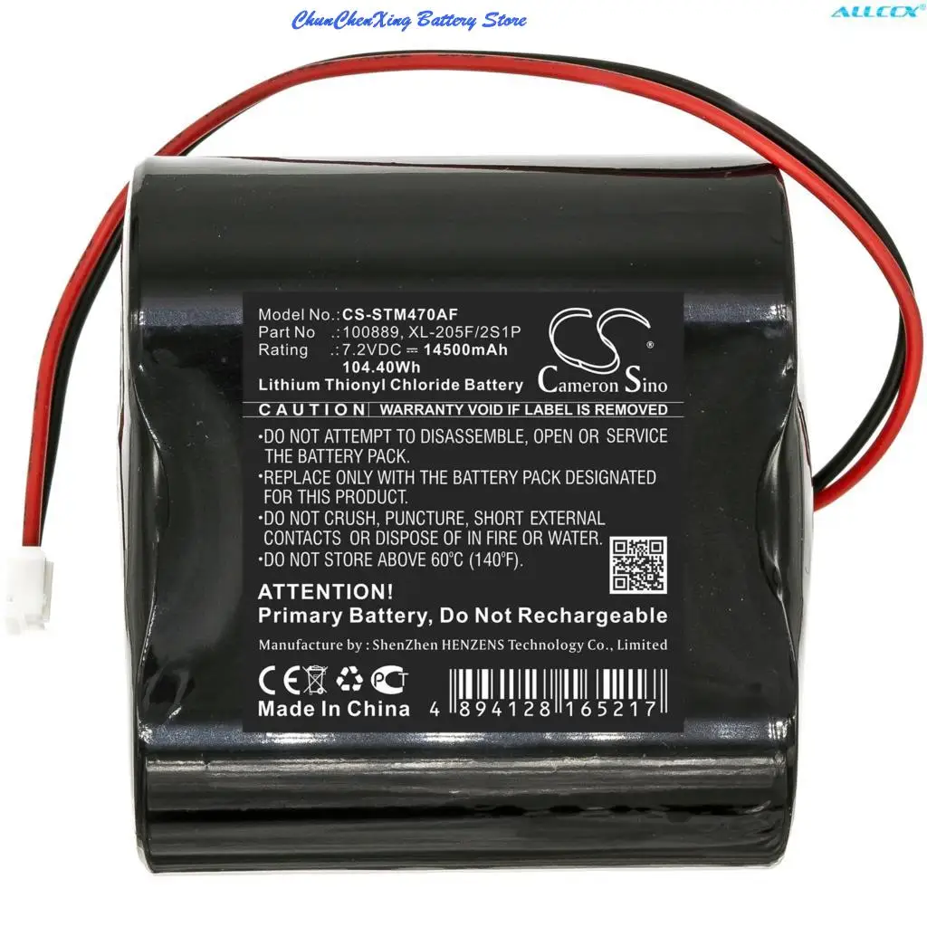 

OrangeYu 14500mAh Automatic Flusher Battery for Seametri iMag4700 Flowmeter， AG2000 Flowmeter