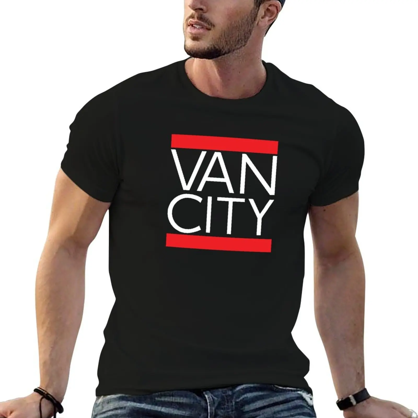 

Van City T-Shirt man t shirt summer t shirts for man pack white man t shirts cotton T-shirt