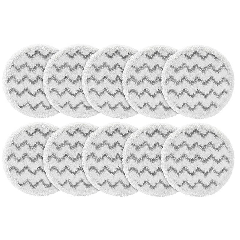 

10Pack 3897A Rotating Mop Pads Replacement For Bissell Spinwave Smartsteam Scrubbing Steam Mop 3897A 3712 3712W