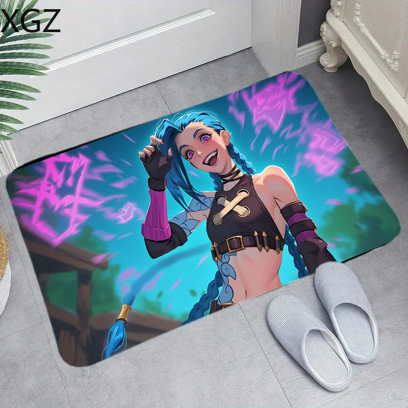 Battle of Two Cities Jinx mat personalized bathroom decorative carpet non-slip living room kitchen entry door welcome door mat