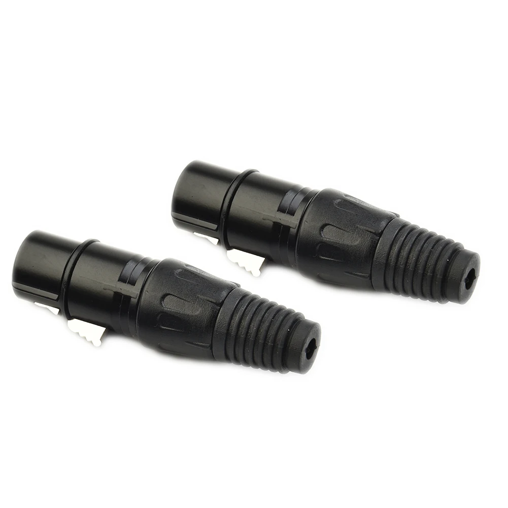 10 Pairs Female Connectors XLR DMX- 3 Pin Audio Microphone Cable Connectors 10pcs Male Female MIC Snake Plug Cable Adapters