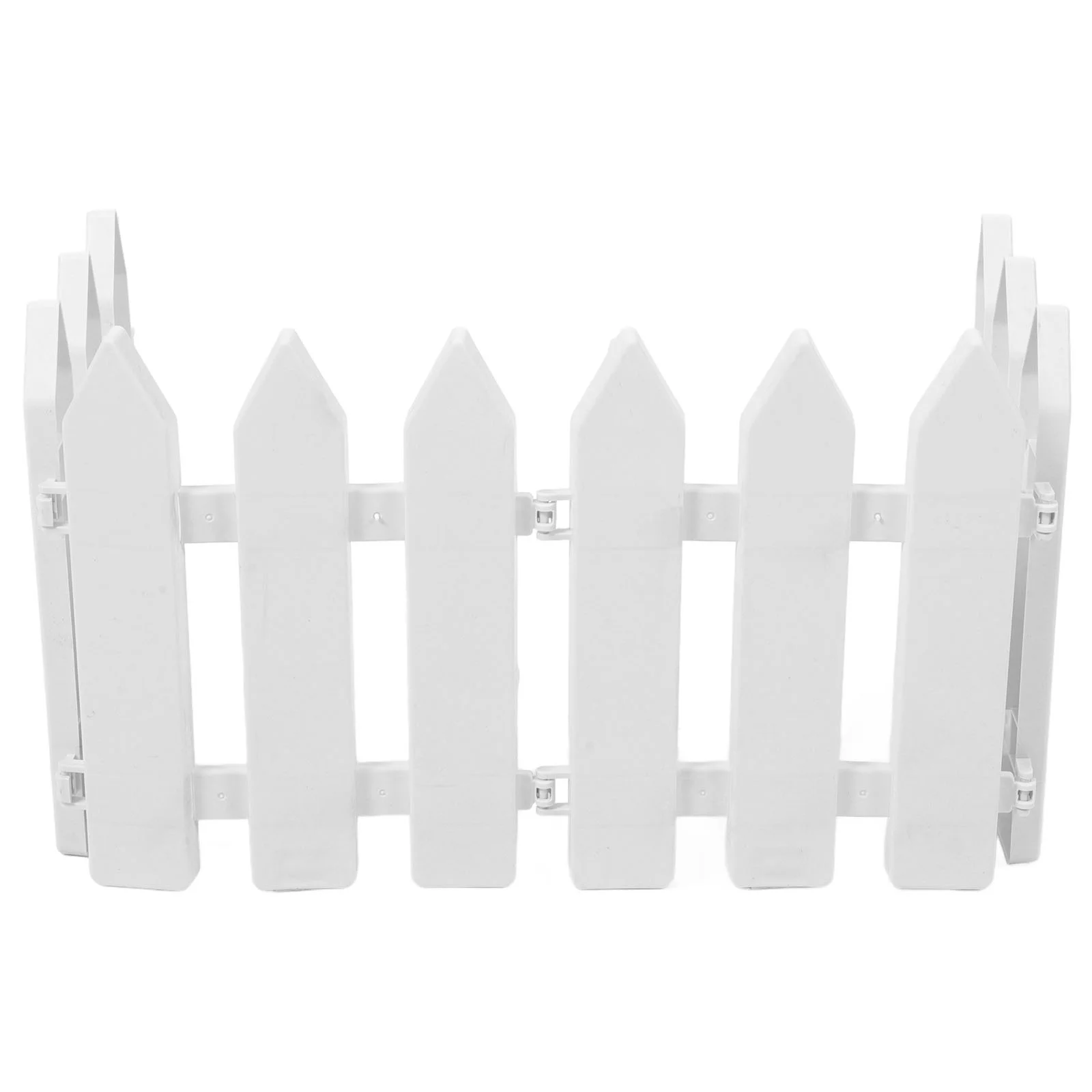 4 Pcs Gardening Fence Pet Fences for Dogs outside Christmas Tree Outdoor Villa Border Pvc Yard Decorative Landscape