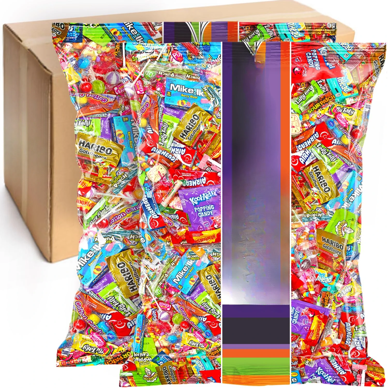 

Wrapped For Schools, Offices, Mixed Party Candies - Assorted Candy for Pinata Filler, Birthdays, Carnivals, Claw Machines