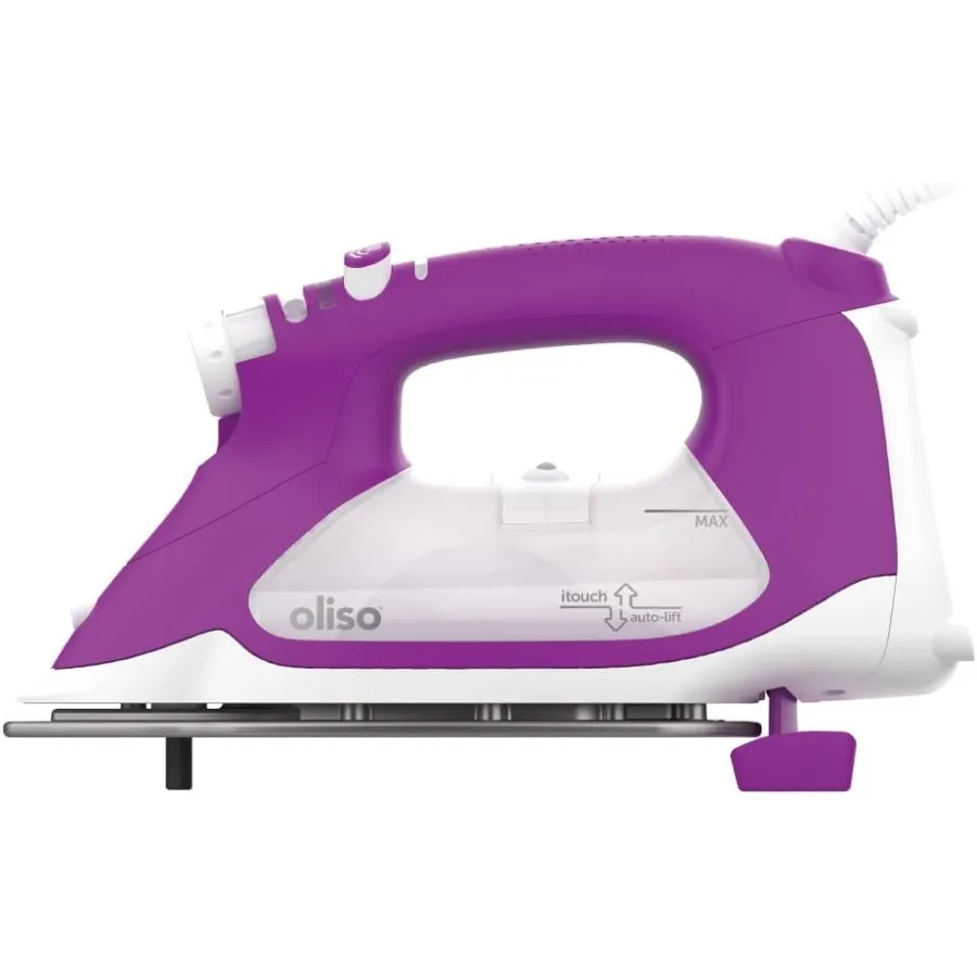 

TG1600 ProPlus Smart Iron with Auto-Lift 1800 Watt Steam Iron for Clothes Sewing Quilting Crafting Diamond Ceramic-Flow Solepla