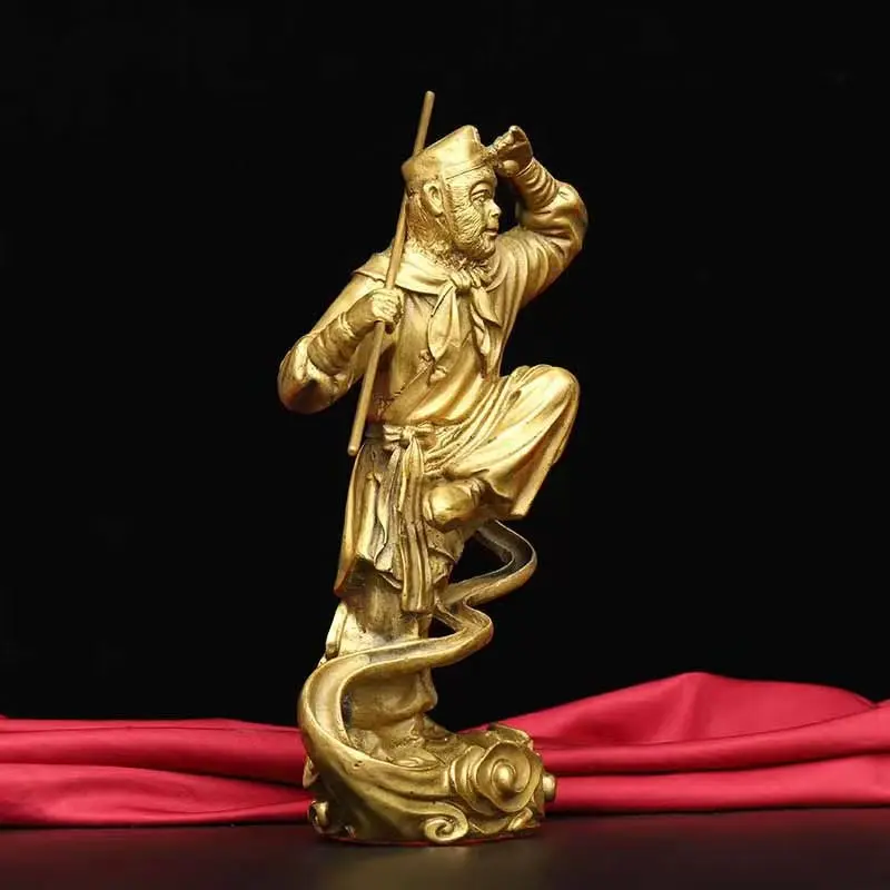 Brass Sun Wukong Backflow Incense Home Decoration Hallway Wine Cabinet Table Decorations One Piece Dropshipping Practical