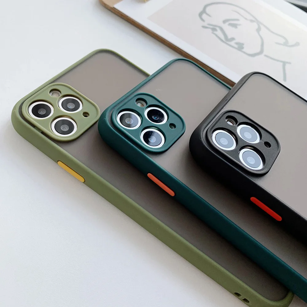 حافظة لهاتف شاومي 13Pro Mi Poco X3 X4 X5 F3 M5S Redmi Note 14 13c 14C غطاء خلفي ناعم غير لامع شفافة على الموضة