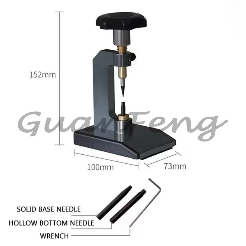 Precision Eyeglass Frame Broken Screw Extractor Tool, Optical Repair Accessory for Spectacle Lens Frames Maintenance Disassembly