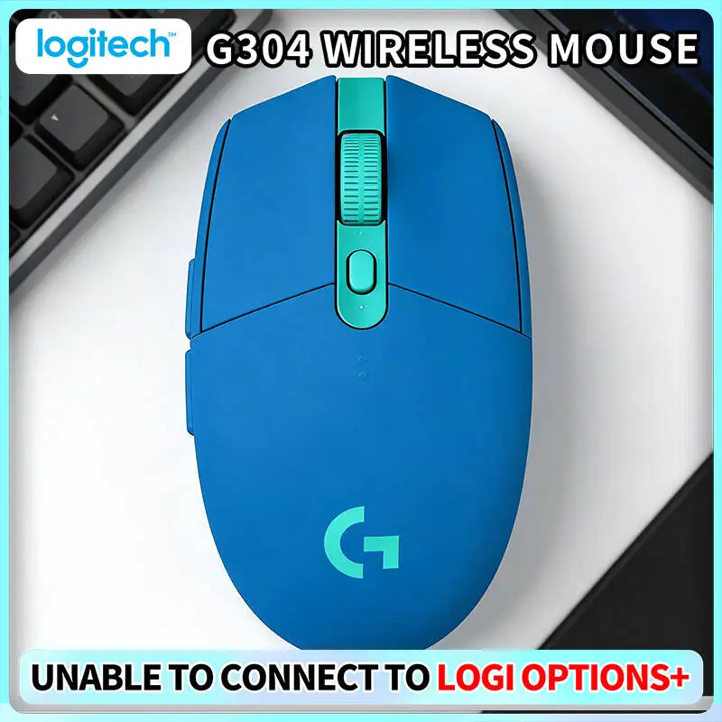 

Logitech G304 LIGHTSPEED Wireless Gaming Mouse 12000 DPI 1ms Latency HERO Sensor 250hr Battery Fast Tracking Pro Gamers