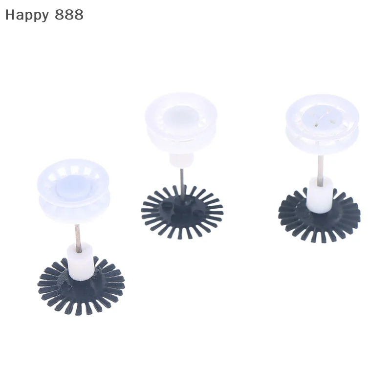 قطعتان من عجلات كشف إنذار لآلة التطريز - قاعدة مستديرة، متوافقة مع خط 1 مم، 1.2 مم، أو 1.5 مم #5