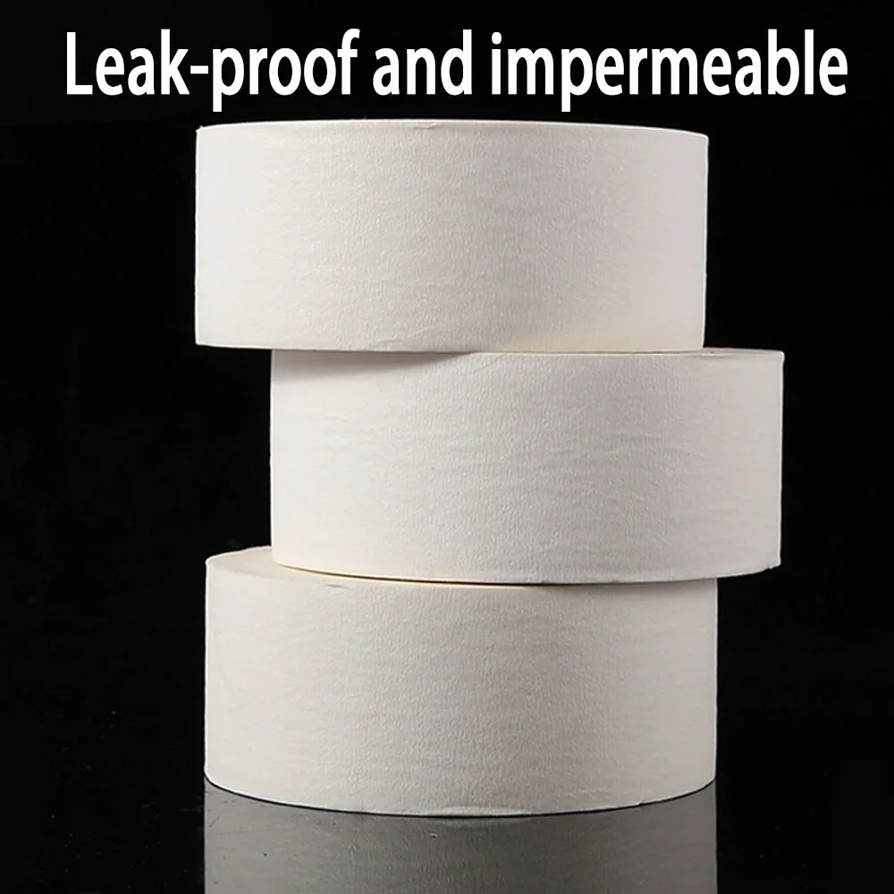 White Masking Tape High-Viscosity Textured Paper Adhesive Tape Joint Sealant Art Wall Sticker Color Separation Paper