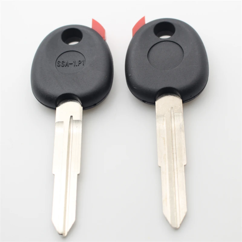 FLYBETTTER 10Pcs OEM Key Case Transponder Remote Key Shell For Ssangyong Actyon Kyron Rexton