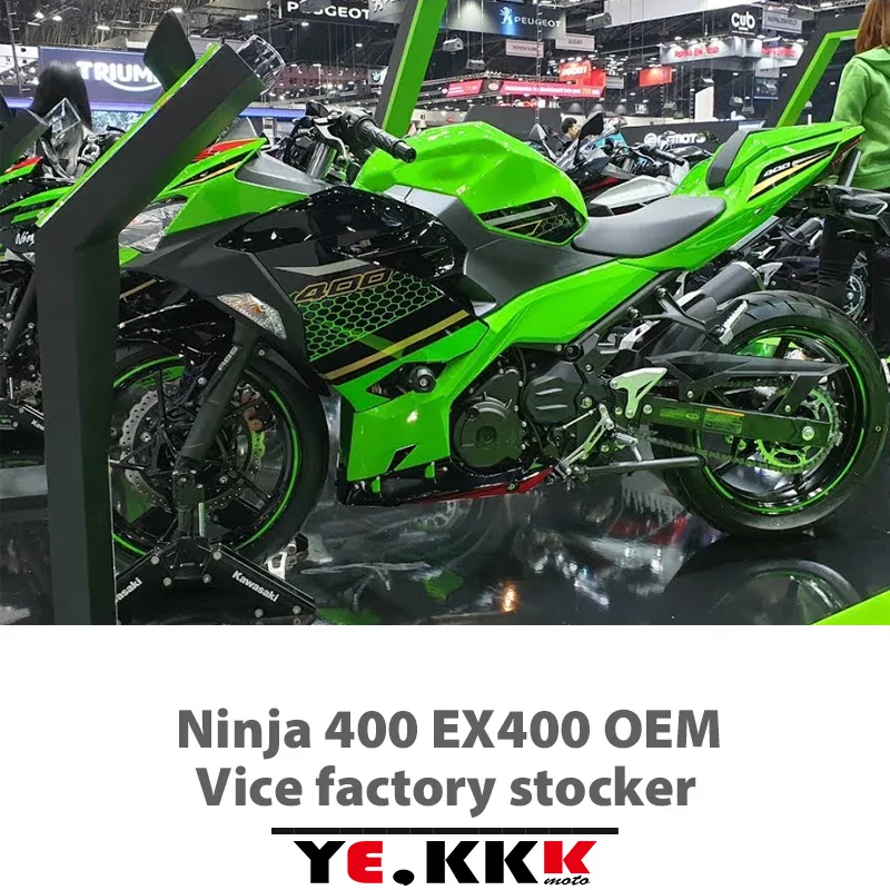 

Motorcycle Stickers Decals OEM Re-engraved Sub-factory Stickers Full Car For EX400 NInja400SE Ninja 400