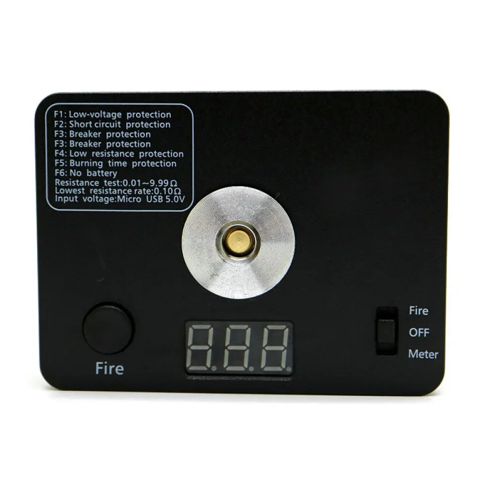 EXY 521 V3 Mini Resistance Measurement Tool Portable Ohmmeter Digital Tester Device Repairing Hardware Essential DIY Equipment