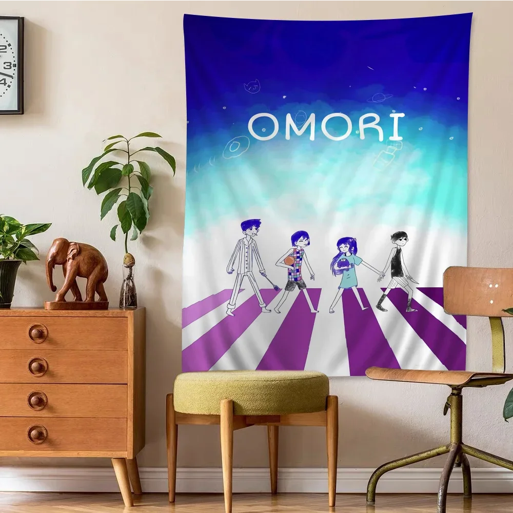 Omori Art Hippie Wall Hanging Tapestries for Living Room Home Dorm Decor Art Home Decor