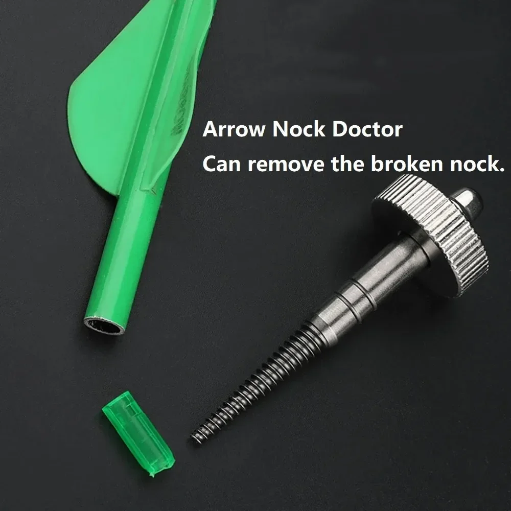 1pc Archery Arrow Nock Removal Tool Broken Tail Puller Shaft Clean Bow Arrow Hunting Accessories