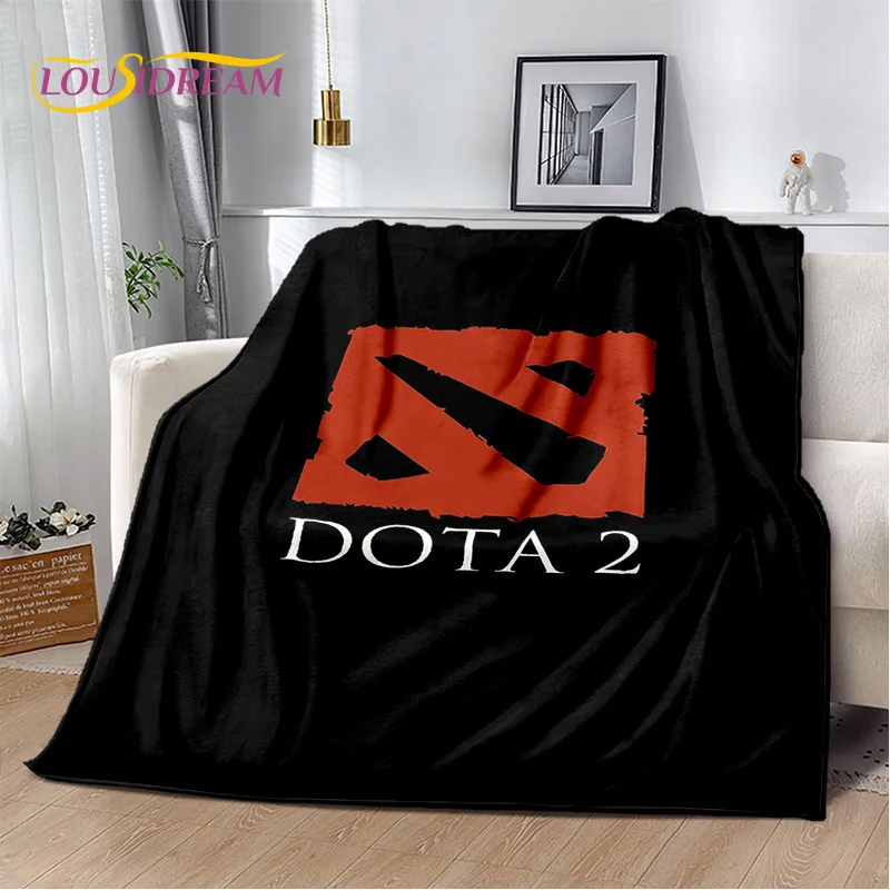 RPG Dota2 Classics Game Gamer Blanket,Soft Throw Blanket for Home Bedroom Bed Sofa Picnic Travel Office Rest Cover Blanket Kids