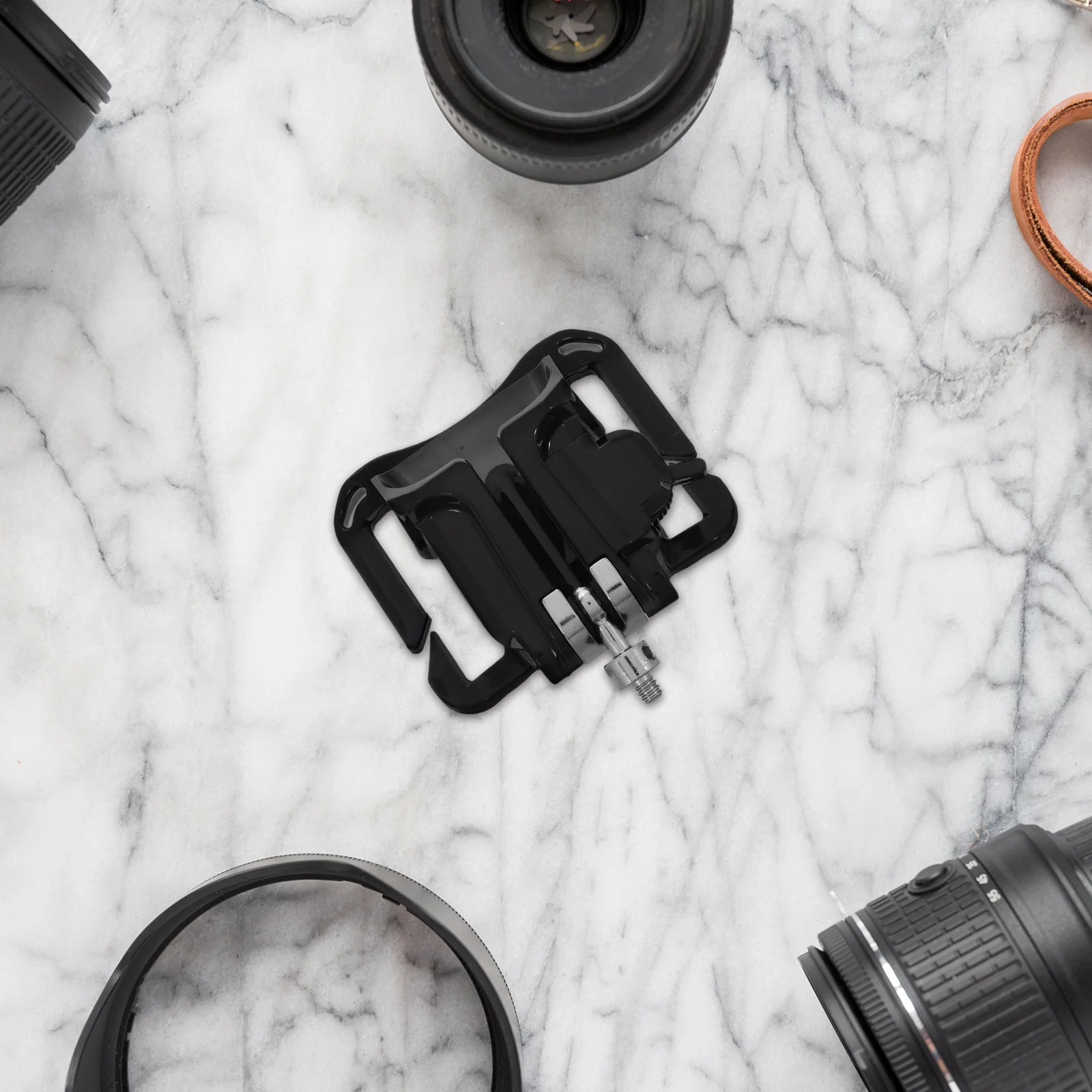 

Camera Belt Buckle Attachment Clip Clips Accessory Holder Convenient Plastic for Belts