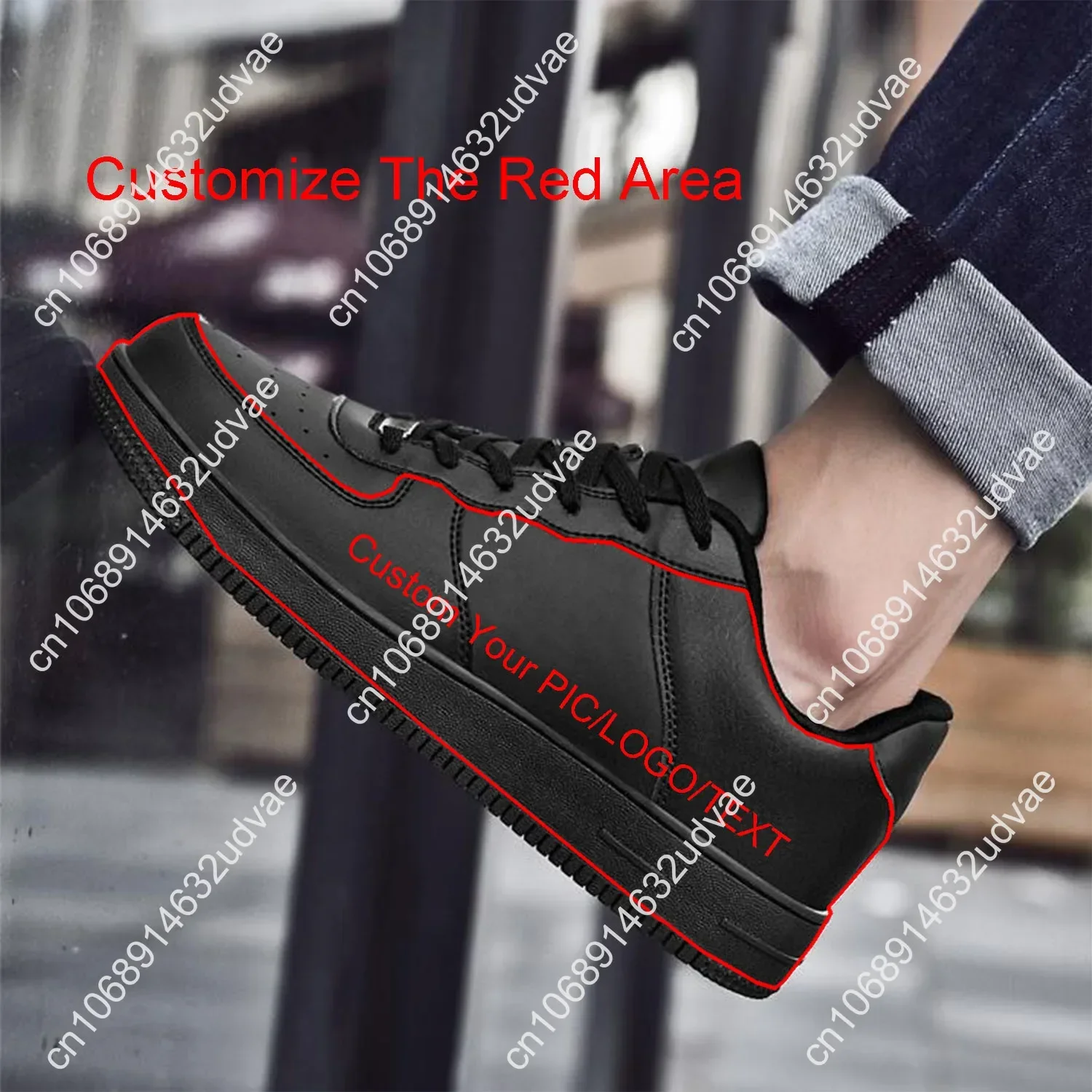 Shinobu Kocho Demon Slayer Kimetsu No Yaiba Shoes AF Men Women Sports Running Flats Force Sneakers Lace Up Custom Shoe