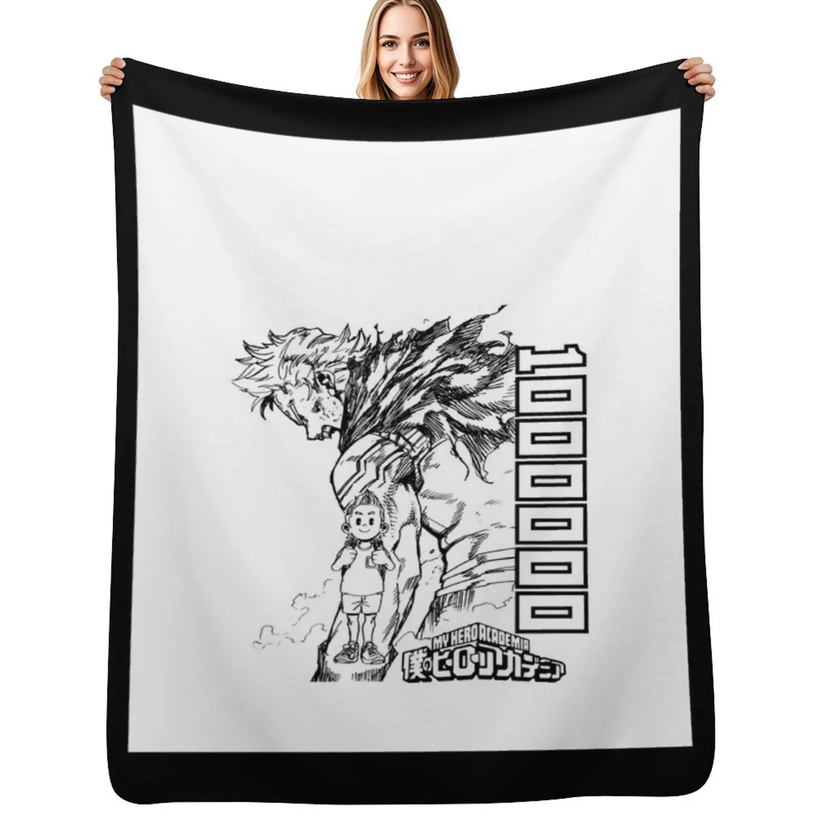 

lemillion Graphic Throw Blanket Sofas bed plaid Shaggy Thin Blankets