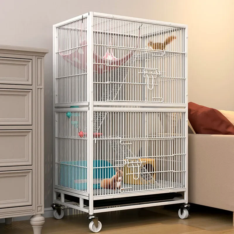 Squirrel cage three-story flower branch mouse villa pet cage parrot bird
