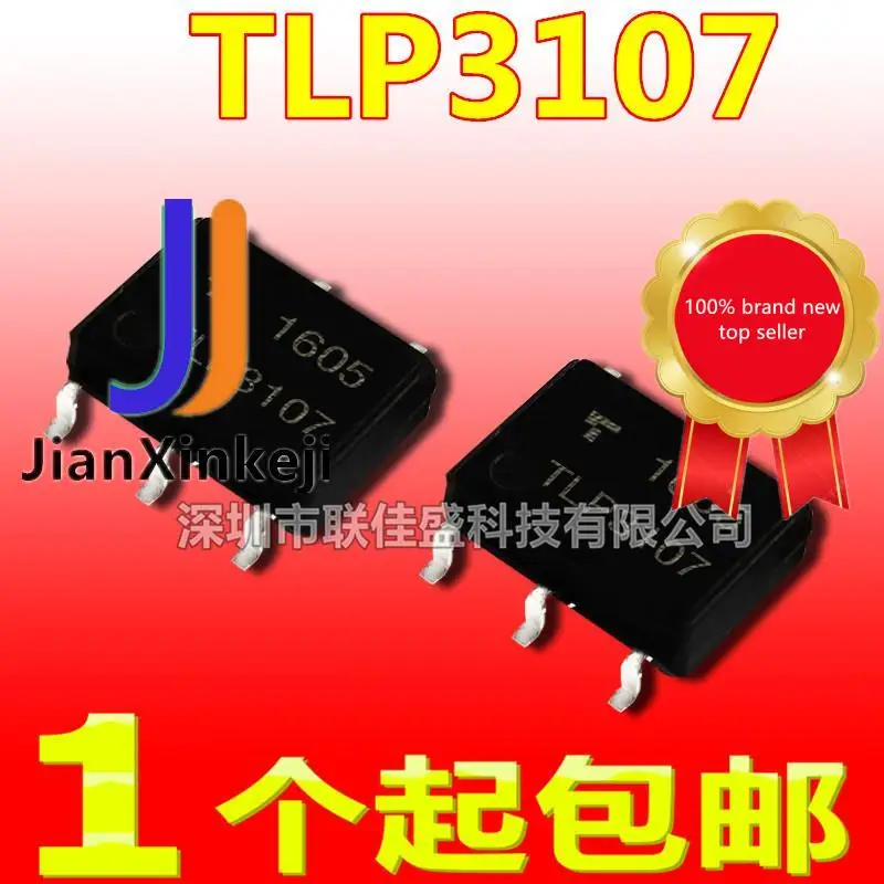 10 Buah 100% Asli Baru Dalam Stok TLP3107 P3107 SOP6 Optocoupler Relay