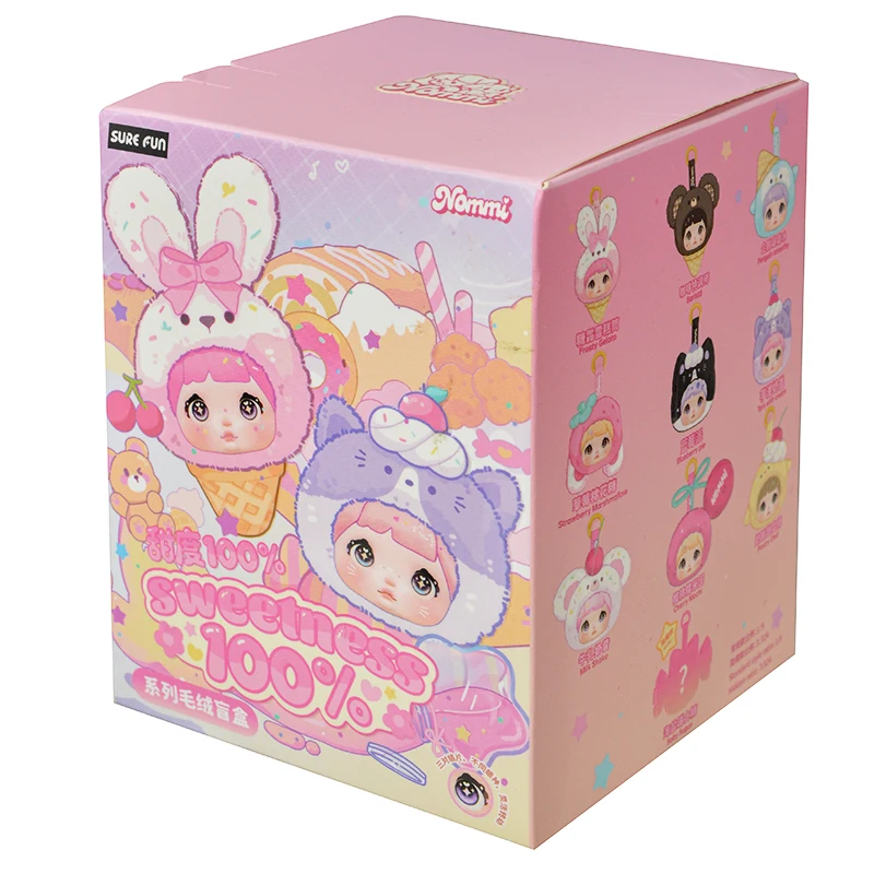 Genuino Nommi Loveliness Never End Series interesante serie de frutas Nommi caja ciega muñeca de vinilo bolsa ciega muñeca de moda juguetes para niñas