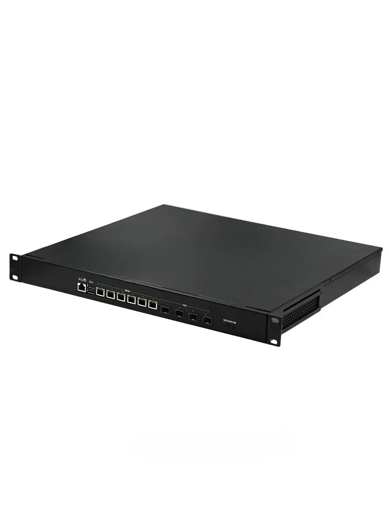 Network Appliance for 8th/9th i3-i5-i7/H110 Server Rackmount Chassis 6LAN Pfsense Firewall Mini PC 1U Rack Case